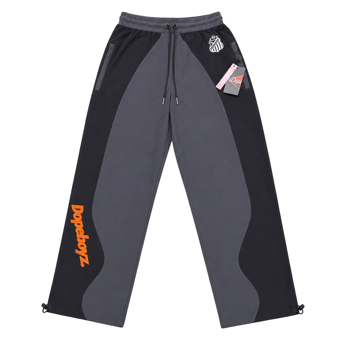 DOPE BOYZ - Black Windbreaker Set