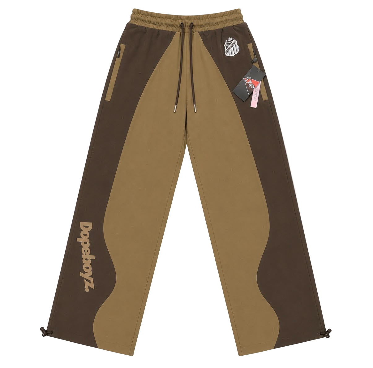 DOPE BOYZ - Brown Windbreaker Set
