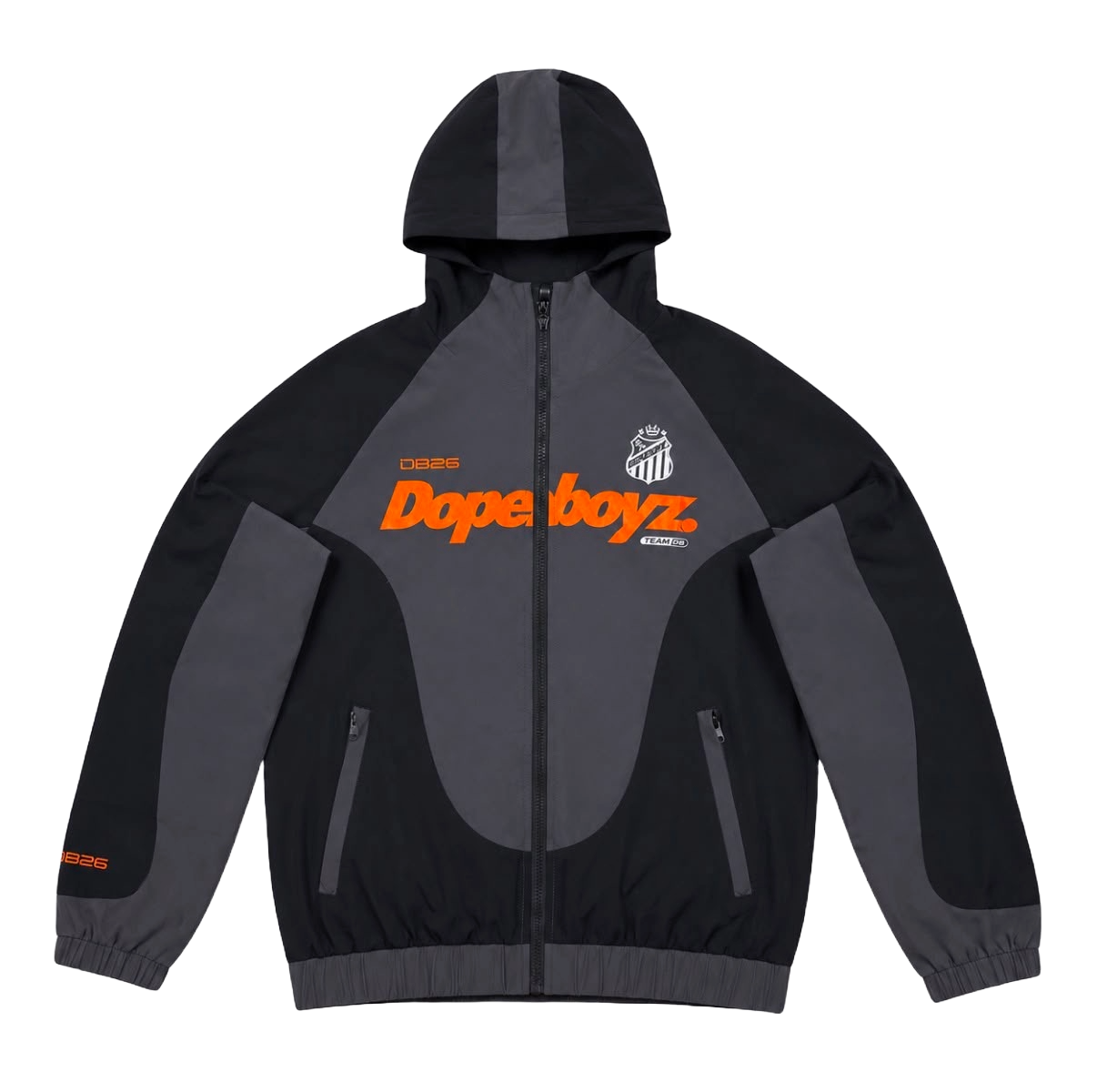 DOPE BOYZ - Black Windbreaker Set